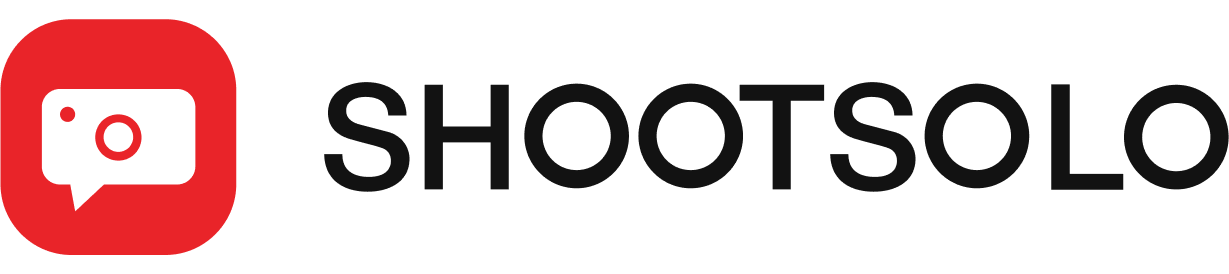 Shootsolo horizontal logo on a light background