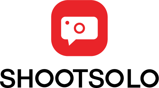 Shootsolo stacked logo on a light background